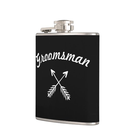 Trauzeuge Alle benutzerdefinierten Farbflaschen üb Flachmann (Links)