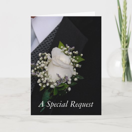 Trauzeuge-Antrag Einladung (Vorderseite)