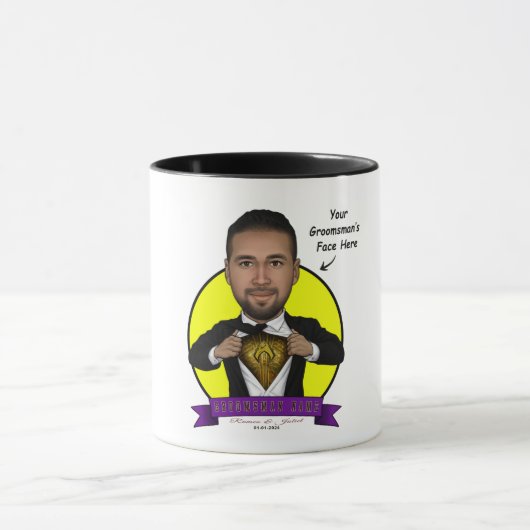 Trauzeuge/Aquaman Tasse (Zentrum)