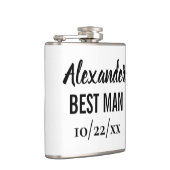 Trauzeuge Bachelor Party Gastgeschenk Hochzeit Flachmann (Rechts)