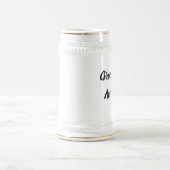 Trauzeuge Black Elegant Stilvolle Geschenke Hochze Bierglas (Mittel)