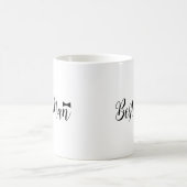 Trauzeuge Bowtie Wedding Bachelor Kaffeetasse (Mittel)