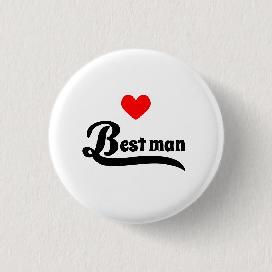 Trauzeuge Button (Vorderseite)