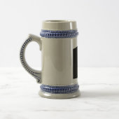 Trauzeuge-Celebratory Bier Stein Bierglas (Links)