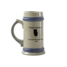 Trauzeuge-Celebratory Bier Stein