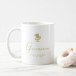 Trauzeuge Chic Wedding Minimalistisch Kaffeetasse