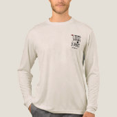 Trauzeuge Custom Friends 3 Putt Golfing Gag Tri-Blend Shirt (Vorderseite)