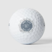 Trauzeuge Custom Monogram Golf Balls Golfball (Vorderseite)