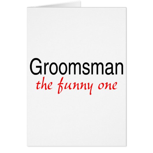 Trauzeuge das lustige (Vorne)