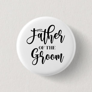 Trauzeuge des Bräutigams Knopf Button
