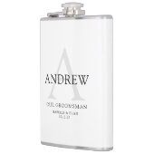 Trauzeuge Drink Flasche Flachmann (Links)