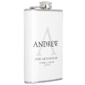 Trauzeuge Drink Flasche Flachmann (Rechts)