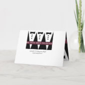 Trauzeuge Einladung - lustig - individuell anpassb (Rückseite)