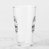 Trauzeuge Elegant Black Tuxedo Wedding Geschenk Glas (Links)