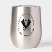 Trauzeuge Elegant Tuxedo Wedding (Rückseite)