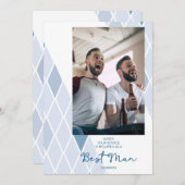 Trauzeuge Elegantes Abstraktes Foto Anspruchsvoll (Vorne/Hinten)