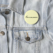 Trauzeuge-Elfenbein-Knopf Button (Beispiel)