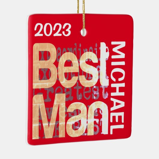 Trauzeuge Extraordinaire CUSTOM Keramikornament (Rechts)