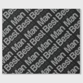 Trauzeuge Extraordinator Geschenkpapier (Flach)