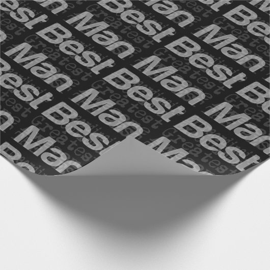 Trauzeuge Extraordinator Geschenkpapier (Ecke)