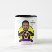 Trauzeuge/Flash-Karikatur Tasse (Zentrum)