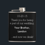 Trauzeuge Flask Flachmann<br><div class="desc">Trauzeuge Flask</div>