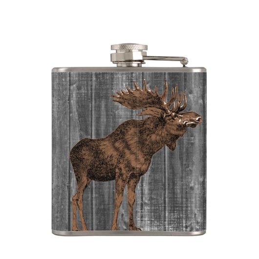 Trauzeuge Flask Vintag Elose Flachmann (Rückseite)