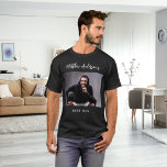 TRAUZEUGE Foto Bachelor Party T-Shirt<br><div class="desc">Personalisieren und fügen Sie Ihr eigenes Foto des Bachelors. Personalisieren und einen Namen hinzufügen. Text: TRAUZEUGE</div>