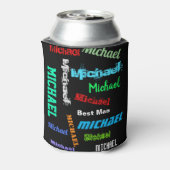 Trauzeuge für wiederholten Namen oder anderer benu Dosenkühler (Kanne Rückseite)