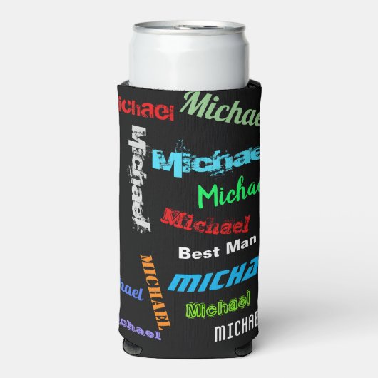 Trauzeuge für wiederholten Namen oder anderer benu Selters Dosenkühler (Seltzer Vorderseite)