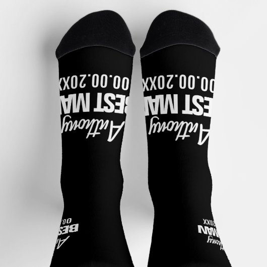 Trauzeuge Gastgeschenk Hochzeit Socken Geschenk fü (Oben)