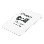 Trauzeuge geben das Jahr an, in dem Graue Bugs-Tex Magnet (Linke Seite)