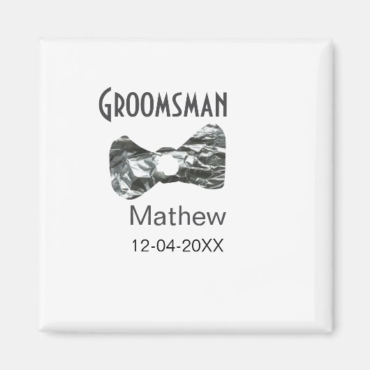 Trauzeuge geben das Jahr an, in dem Graue Bugs-Tex Magnet (Vorne)