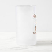 Trauzeuge Geschenk 16 oz Mattierte BierTasse Mattglas Bierglas (Mittel)