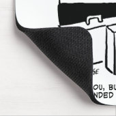 Trauzeuge-Geschenk - Hochzeitsnacht mit Braut & Br Mousepad (Ecke)