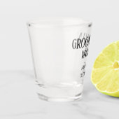 Trauzeuge Geschenk Personalisiert Schnapsglas (Links)