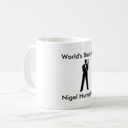 Trauzeuge-Geschenk-Tasse Kaffeetasse (Vorderseite Links)