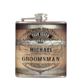 Trauzeuge Geschenke Flachmann (Vorderseite)