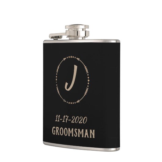 Trauzeuge Geschenke Flachmann (Links)