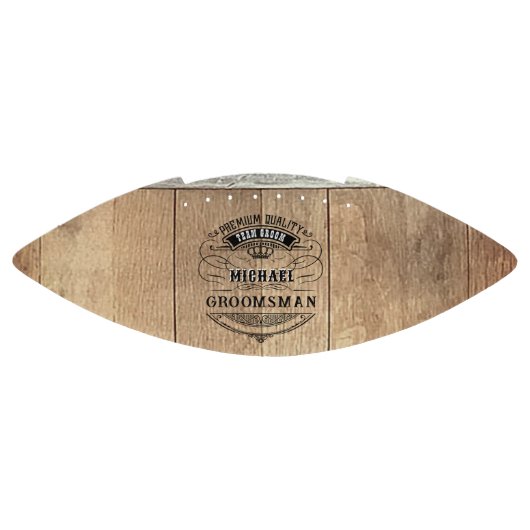 Trauzeuge Geschenke Football (Panel)