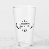 Trauzeuge Geschenke Gastgeschenk Hochzeit Personal Glas (Vorderseite)