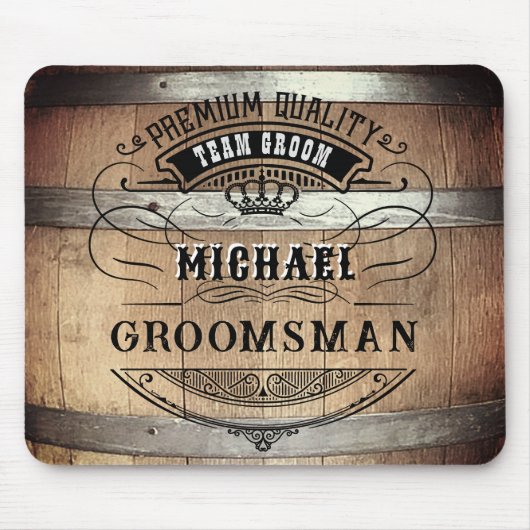 Trauzeuge Geschenke Mousepad (Vorne)