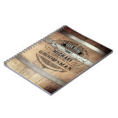 Trauzeuge Geschenke Notizblock (Linke Seite)