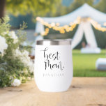 Trauzeuge-Geschenkname Schwarzes Skript<br><div class="desc">Trauzeuge Geschenk Name Schwarzes Skript. Ihr Trauzeuge wird mit diesem stilvollen Geschenk über den Mond kommen,  um ihn an Ihrem Hochzeitstag zu präsentieren! Mit einer eleganten Schrift Typografie,  Trauzeuge und leicht personalisierbaren Namen,  um es zu einem wahrhaft besonderen Geschenk und Sake für ihn zu machen.</div>