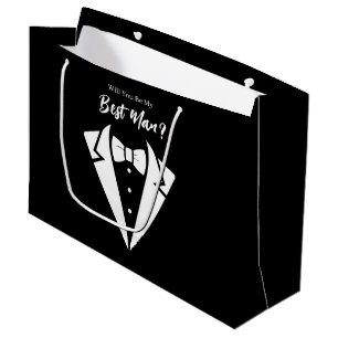 Trauzeuge Geschenktasche Hochzeit Große Geschenktüte