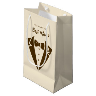 Trauzeuge Geschenktasche Hochzeit Kleine Geschenktüte