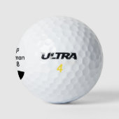 Trauzeuge Golf Ball Einladung (Logo)