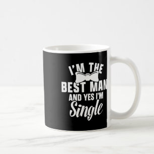 Trauzeuge Groom Squat Men Bachelor versorgt Party Kaffeetasse