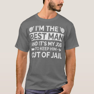 Trauzeuge Hochzeit Brautjungfer Lustig Junggeselle T-Shirt