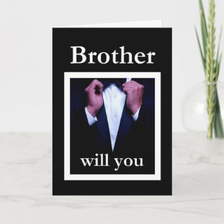 Trauzeuge Hochzeit - Einladung - INFORMEL